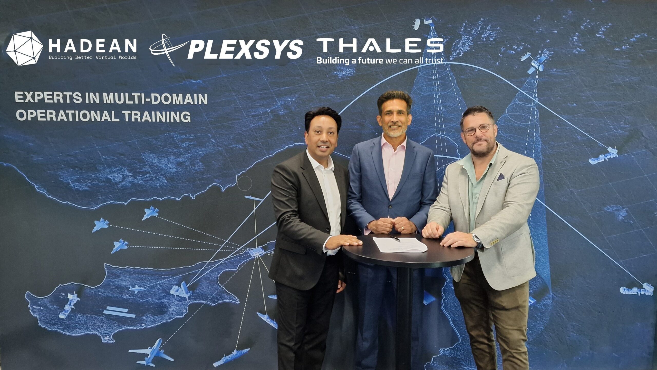 Thales, PLEXSYS and Hadean building next generation training solutions